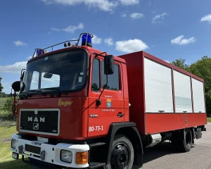 Brandbil nr 2, kemutrustad till Ukraina