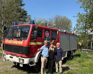 Brandbil nr1 levererad till Ukraina